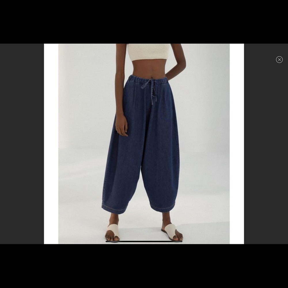 ISO Cordera Denim Maxi Pants